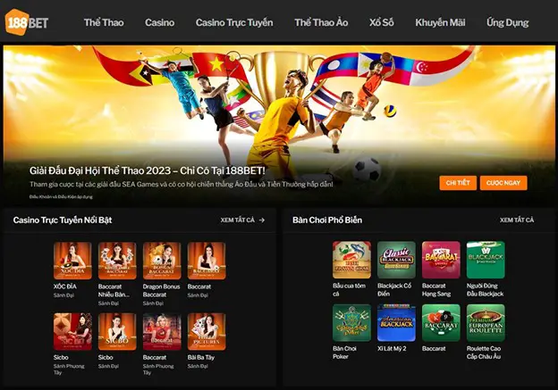 188BET - Chuyên Gia Cá Cược Thể Thao